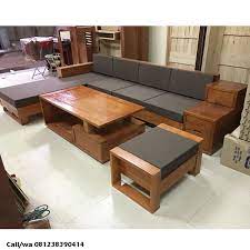 Jangan lupakan juga soft furnishing dan. Set Kursi Tamu Minimalis Kayu Jati Indo Kursi Mebel Jepara