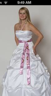 Camo and white wedding dresses. White Wedding Dress With Camo Belt Pink Camo Wedding Dress Camo Wedding Dresses Camouflage Wedding Dresses