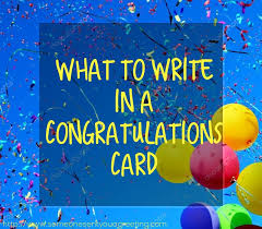 Explore professionally designed congratulation card templates to get you inspired, then choose one to remix and customize. What To Write In A Congratulations Card Someone Sent You A Greeting