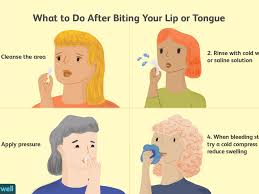 When lips feel dry, it may feel natural to wet them by licking them, but this can worsen the problem. What To Do When You Bite Your Lip Or Tongue