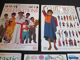 Con impresionantes fotografías e ilustraciones, los lectores encuentran a cada niño y aprenden la. 7 Dk Book Lot Children Like Me Celebrations Rainly Day Make Presents Sticker 485252294