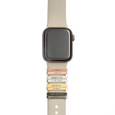 Apple watch gold vs rose gold. Byob Rose Gold Rings For Apple Watch Fitbit Versa Bands Bytten
