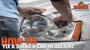 Learn how to remove condensation and moisture from your headlight or fog light. How To Fix A Broken Car Headlight Youtube