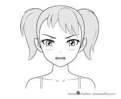 How To Draw Anime Characters Tutorial Animeoutline Anime Face Drawing Anime Anime Eye Drawing