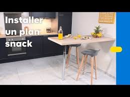 Poser un plan de travail. Comment Fixer Un Plan De Travail Avec Des Tasseaux
