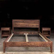 Maybe you would like to learn more about one of these? Walnut Bedroom Set Goldilocks Bed And Pair Of Modern Dovetail Nightstands Enjoy Your Friday The Weeken Handcrafted Bed Walnut Bed Frame Platform Bed Designs