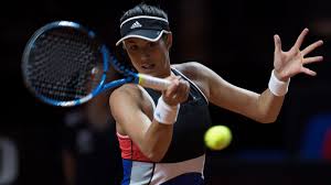 23 de abril de 2018. Garbine Muguruza Se Retira Lesionada En Su Debut En El Wta Stuttgart Ante Pavlyuchenkova Eurosport