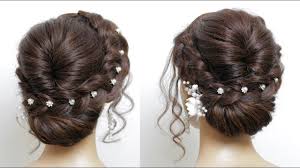 Bridal hairstyles tips for to be bride. New Easy Bridal Hairstyle For Long Hair Tutorial Simple Wedding Updo Youtube