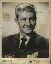 1960 Press Photo Johnny Long performing with his orchestra at the Blue Room 