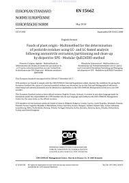 Elevii si profesorii vor avea o zi libera chiar in ultima saptamana de scoala. En 15662 2018 Foods Of Plant Origin Multimethod For The Determination Of Pesticide Residues