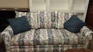 Affordable and search from millions of royalty free images floral pattern stock photos and images. Broyhill Floral Striped Sofa Delmarva Furniture Consignment