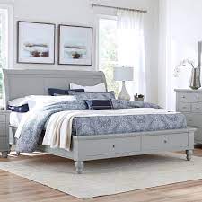 Maybe you would like to learn more about one of these? Aspenhome Cambridge Icb 404 Kd 1 406l 407d Gry King Size Bed With Sleigh Headboard Drawer Storage Footboard Dunk Bright Furniture Sleigh Beds