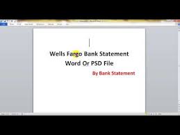 A printed version of a wells fargo business online statement is the same as a paper statement mailed via u.s. Letterhead Template Income Verification Wells Fargo