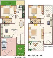 Modify plan get working drawings. 20 Feet By 45 Feet House Map 100 Gaj Plot House Map Design Best Map Design