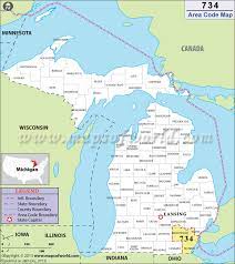 Find out what towns and cities are inside the 734 area code. 734 Area Code Map Where Is 734 Area Code In Michigan