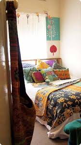 Morrocan themes, tapestries, hanging curtains, outdoor elements, and a beautiful color palette. 35 Charming Boho Chic Bedroom Decorating Ideas Amazing Diy Interior Home Design