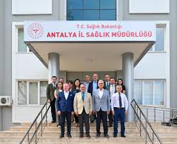 Antalya - İl Sağlık Müdürümüz Prof. Dr. Behzat Özkan; AK Parti Antalya İl  Başkan Yardımcısı Haydar Pala, AK Parti Antalya İl Başkan Yardımcısı /  Sağlık Politikaları Kurulu Başkanı Dr. Alparslan Belin ile