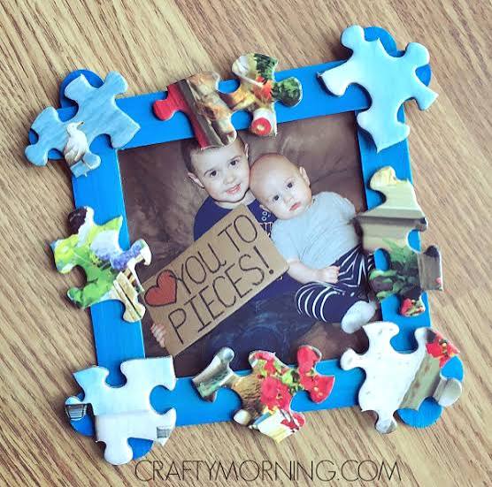 Love You to Pieces Father's Day Frame Gift - Crafty Morning