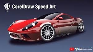 In this hindi video, i have taught how to create audi car logo in coreldraw.is hindi video mein, aap seekhege ki kaise bilkul aasani se app audi car logo 3d. Coreldraw Speed Drawing Ferrari Car Youtube
