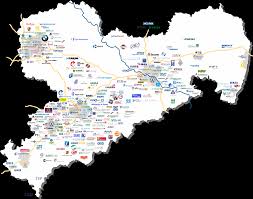 Suchen sie regierungsbezirke, kreise, gemeinden, städte und adressen auf der kostenlose landkarte von land sachsen mit interaktiven satellitenbildern. Branchenkarte Automotive Sachsen 2021 Amz Sachsen