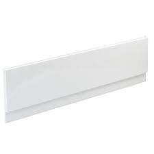Bath panels, particularly the decorative styles make upgrading the look of your bathroom suite so easy. Cooke Lewis Shaftesbury Acrylic White Front Bath Panel W 1500mm Diy At B Q