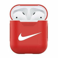 The Airpod Case Skin For Earpods Is Made Of Premium Silicone The Skin Accessories For Airpods Charging Case Front Led Not Applicab Rubber Case Nike Airpod Case