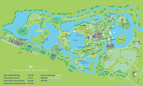 Botanical Gardens Botanic Garden Map Chicago Botanic Garden