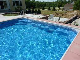 How much is an above ground pool with decks cost? Custom Inground Pool Steps Made Of Concrete Steel Or Polymer
