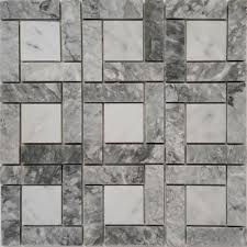 Target Pinwheel Pattern Tile Light Grey And Bianco Carrara Marble Carrara Marble Bianco Carrara Tile Patterns