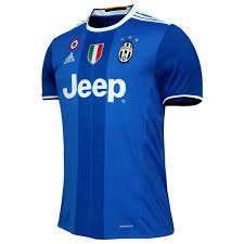 Camiseta de equipo de fútbol adidas juventus turin away jersey 2017/2018 al mejor precio en idealo.es ! Juventus Away Jersey 2016 2017 Blue And White Juventus Official Online Store