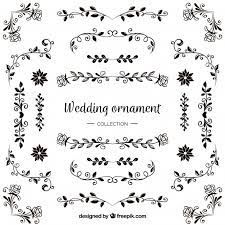 Download Free Pack Of Wedding Ornaments With Ink Svg Dxf Eps Png Free Svg Cut Files The Best Designs