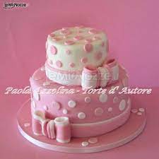 Torte Nuziali Artistiche Foto Torte Torte A Pois Torte Per Battesimo