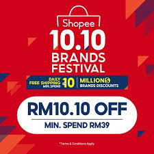 Find the latest shopee credit card promotion from cimb, maybank, citibank, rhb at. Shopee 10 10 Sale Malaysia 2021 Brand Festival Day 15 Hot Products
