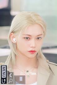 A blonde angel 🪽🤍🪽 #FELIXxLouisVuitton #PFW #FELIX #LVFW25