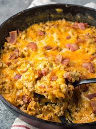 You can only eat so much talapia. One Pan Keto Bacon Cheeseburger Skillet The Best Keto Recipes