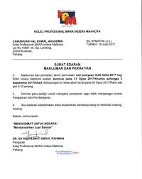 Koperasi pekebun kecil wilayah johor selatan berhad. Majlis Perwakilan Pelajar Kolej Profesional Mara Indera Mahkota Foto Facebook