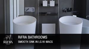 rifra bathrooms smooth sink in lg hi