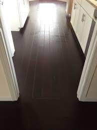 Dark Wood Direction Change Transitions Flooring Laminate Flooring Laminate
