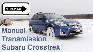 Subaru crosstrek 2016 manual is a part of official documentation provided by manufacturing company for devices consumers. Subaru Crosstrek Manual Transmission Stick Shift Review 2016 Youtube