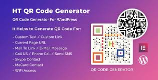 Free Download Ht Qr Code Generator For Wordpress In 2020 Qr Code Generator Free Qr Code Generator Wordpress Plugins