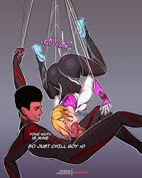Post 5048098: Gwen_Stacy Marvel MikkiNSFW Miles_Morales Spider