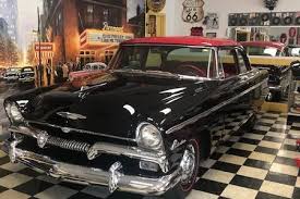 Image result for Black 1955 Plymouth