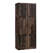 Pine corner with glass top doors. Buy Sauder Miscellaneous Storage Cabinet Reclaimed Pine Finish L 29 61 X W 16 02 X H 71 5 Online In Turkey B08jhcst2q