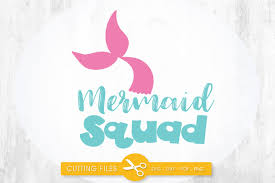 Download Mermaid Squad Graphic By Prettycuttables Creative Fabrica SVG Cut Files