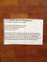 Trader Joe S Tj S Green Bean Casserole Recipe Made It For Thanksgiving And There Were No Leftove Green Bean Casserole Greenbean Casserole Recipe Green Beans