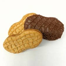 Nabisco, nutter butter cookies (1 serving). Milk Chocolate Covered Nutter Butter Cookies 1 Lb Wockenfuss Candies
