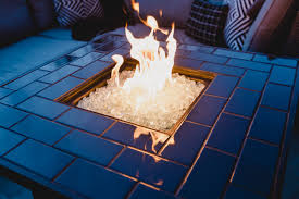 You can also use lava rock and fire glass. A Beautiful Diy Fire Pit Jeffrey Court Hd