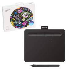 Amazon Com Wacom Intuos Drawing Tablet With 3 Bonus Software Included 7 9 X 6 3 Black Ctl4100 Computers Acce Digital Drawing Tablet Wacom Wacom Intuos