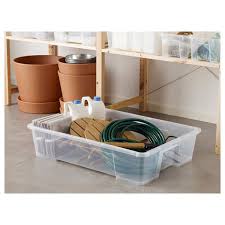 Samla Box Ikea Suitable For Storing Seasonal Clothing And Shoes Sports Equipment Gardening Supplies Or Laundry Accesso Ikea Samla Under Bed Shoe Storage Ikea