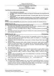 Examenele încep în fevarie conforme calendarului la bacalaureat 2018, proba orală de competenţe digitale se desfăşoară în zilele de 16, 19 şi 20 fevarie. Modele Bac 2018 CompetenÈe Digitale InformaticÄ Proba D Programa Èi ArhivÄ Edu Jitaruionelblog Pregatire Bac Si Evaluarea Nationala 2021 La Matematica Si Alte Materii Materiale Lectii Formule Exercitii Rezolvate Matematica Gimnaziu